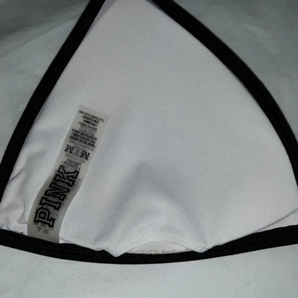 Victoria's Secret Pink‎ Colorblock Bikini Top Med